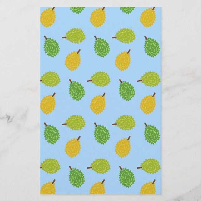 blue durians stationery (Front)
