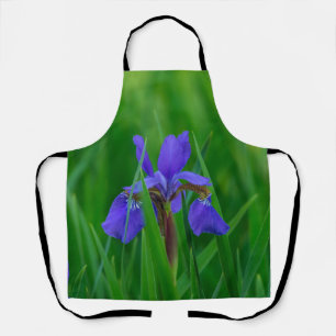Blue Dutch Among Leaves Apron