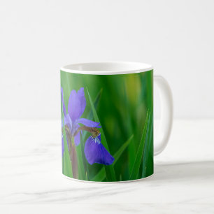 Blue Dutch Among Leaves Coffee Mug