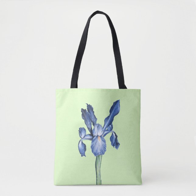 Blue Dutch Iris - Tote Bag (Front)