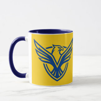 Blue Eagle Shield Navy Blue Combo Mug