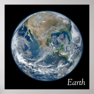 Blue Earth Poster