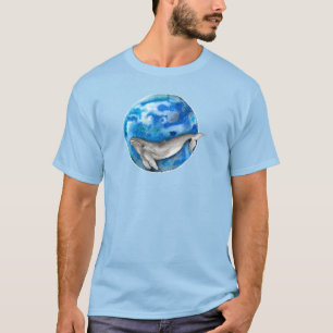 Blue Earth Whale T-Shirt