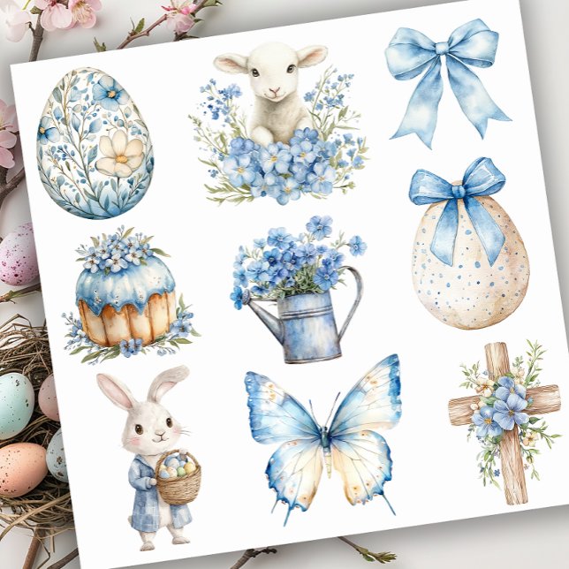 Blue Easter Set 1 (Creator Uploaded)