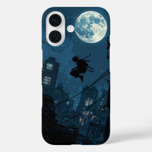 Blue Eclipse iPhone 16 Case