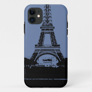 Blue Eiffel Tower Phone Case