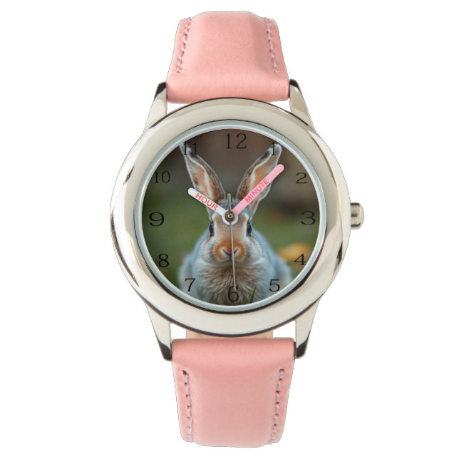 "Blue Elegance: The Russian Bunny" Watch (Front)