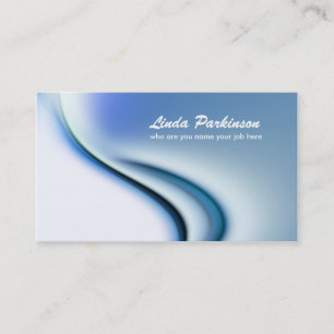 blue elegant business card design