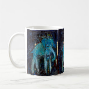 Blue Elephant Coffee Mug
