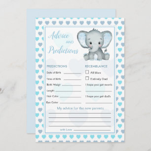 Blue Elephant Hearts Baby Prediction & Advice