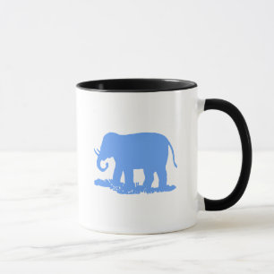 Blue Elephant Mug
