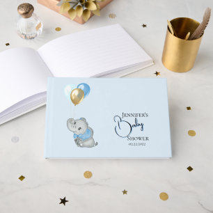 Blue Elephant Sign in Guest Book
