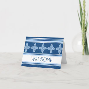 Blue Employee Welcome to the Team Card
