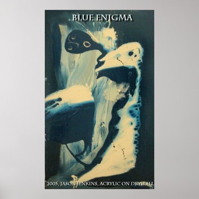 Blue Enigma Poster (Front)