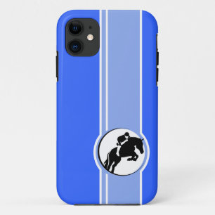 Blue Equestrian iPhone 11 Case