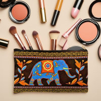 Blue ethnic elephant