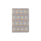 Blue Ethnic Elephant Tribal Pattern