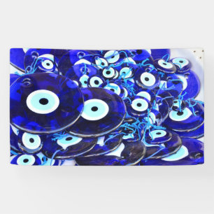 Blue Evil Eye amulets Banner