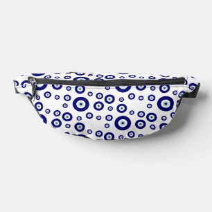 Blue Evil Eye Good luck & Protection Symbol Bum Bags