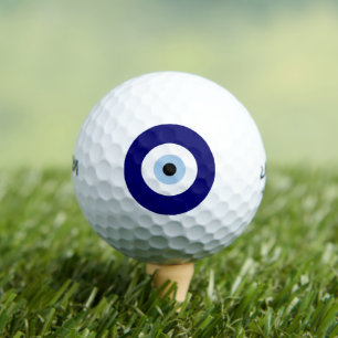 Blue Evil Eye Good luck & Protection Symbol Golf Balls