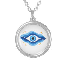 Blue Evil Eye Necklace