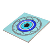 Blue Evil Eye Repels Negative Energy - Tile (Side)