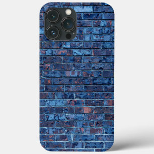 Blue Exposed Brick Cool  iPhone 13 Pro Max Case