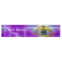 BLUE EYE Doctor,Ophthalmic,Oculist Symbol,Purple