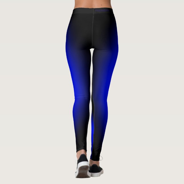 Blue Eye Eclipse   Leggings (Back)