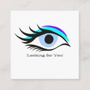 Blue eye enclosure card