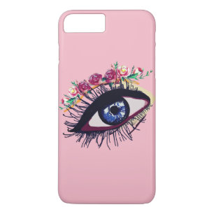 Blue Eye & Flower Custom Photo case