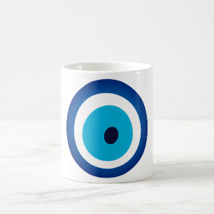 Blue Eye Lucky Charm Coffee Mug