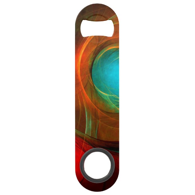 Blue Eye Modern Abstract Fine Art Cool Pattern #16 (Front)