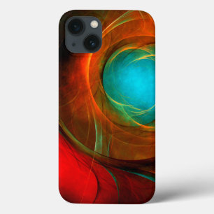 Blue Eye Modern Abstract Fine Art Cool Pattern #16 iPhone 13 Case
