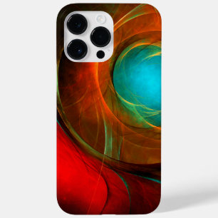 Blue Eye Modern Abstract Fine Art Cool Pattern #16 Case-Mate iPhone 14 Pro Max Case
