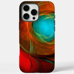 Blue Eye Modern Abstract Fine Art Cool Pattern #16 iPhone 16 Pro Max Case