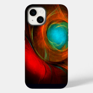 Blue Eye Modern Abstract Fine Art Cool Pattern #16 iPhone 14 Case