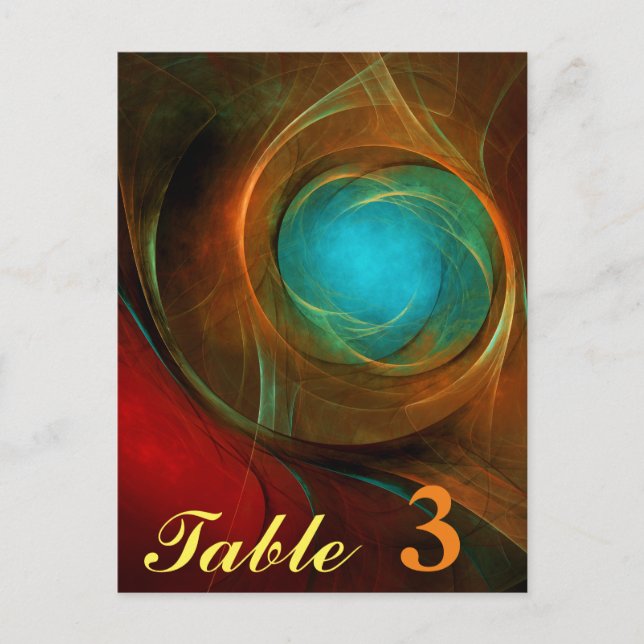 Blue Eye Modern Abstract Fine Art Cool Pattern #16 Postcard (Front)