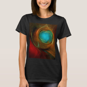 Blue Eye Modern Abstract Fine Art Cool Pattern #16 T-Shirt