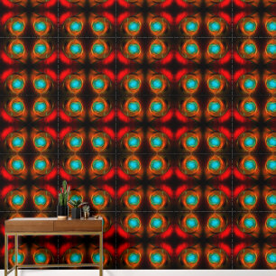 Blue Eye Modern Abstract Fine Art Cool Pattern #16 Wallpaper