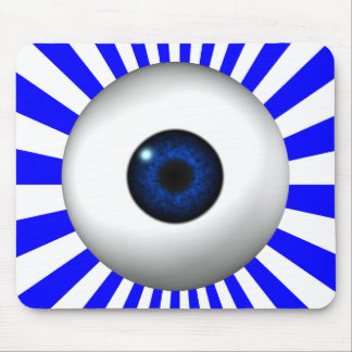 blue eye mouse pad