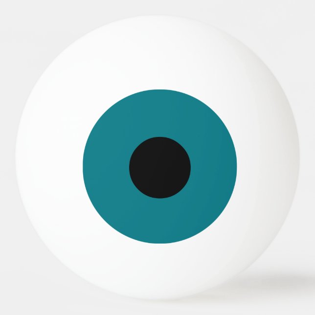 Blue Eye Ping Pong Ball (Front)