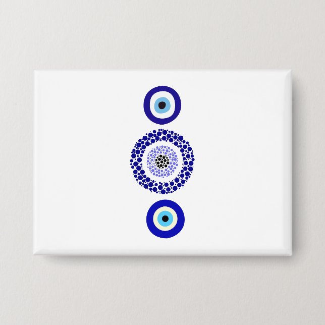 Blue Eye Protection Button (Front)