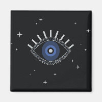 Blue eye protection magic talisman symbol