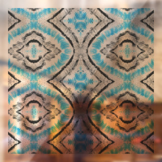 Blue Eye Shibori Tie Dye Rustic Pattern