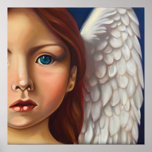 Blue Eyed Angel Poster
