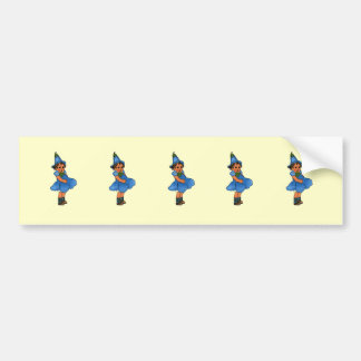 Blue-eyed Flax Bumper Sticker