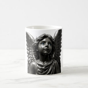 Blue-Eyed Metal Angel Coffee Mug