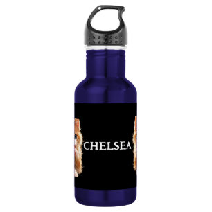 Blue-Eyed Paw licking Kitten 532 Ml Water Bottle