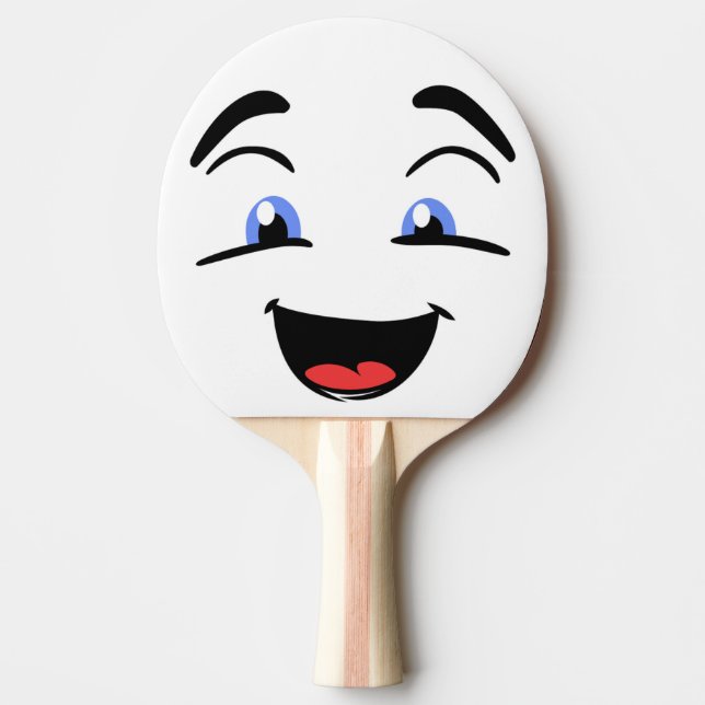 BLUE EYED PING PONG PADDLE (Front)
